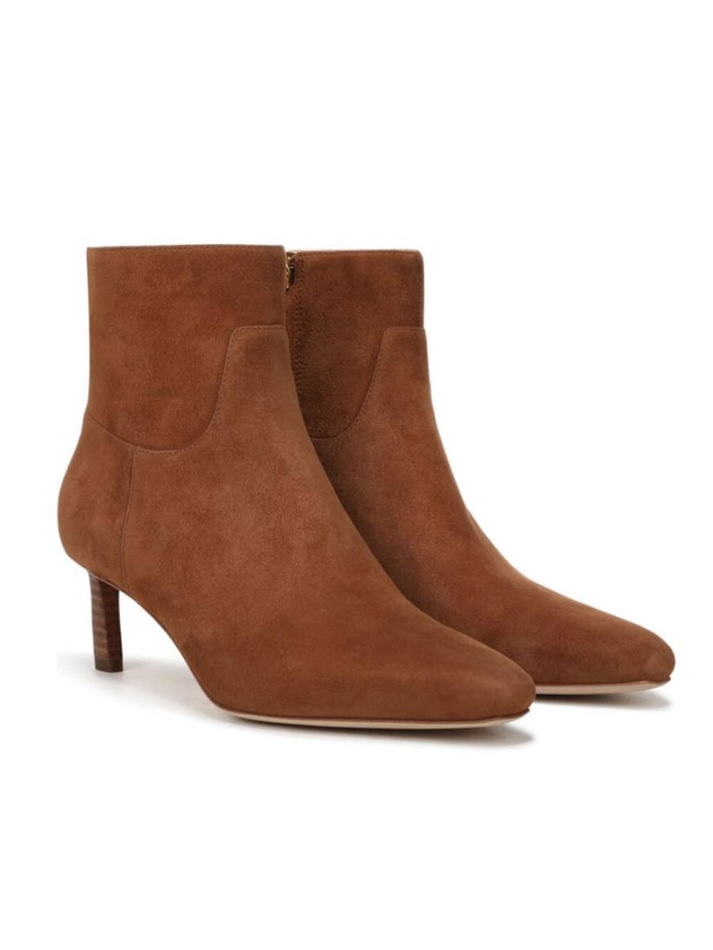 VERONICA BEARD Suede Kelby Booties in Hazelwood Sz 7